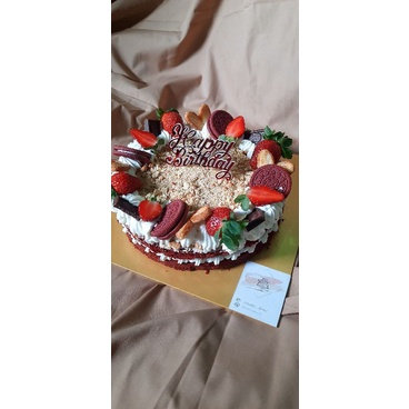 

brownies birthday cake18cm