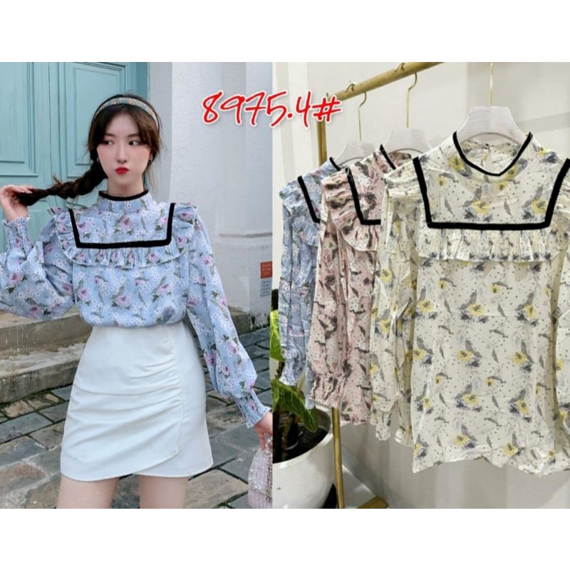 atasan bunga import terbaru Ld 106