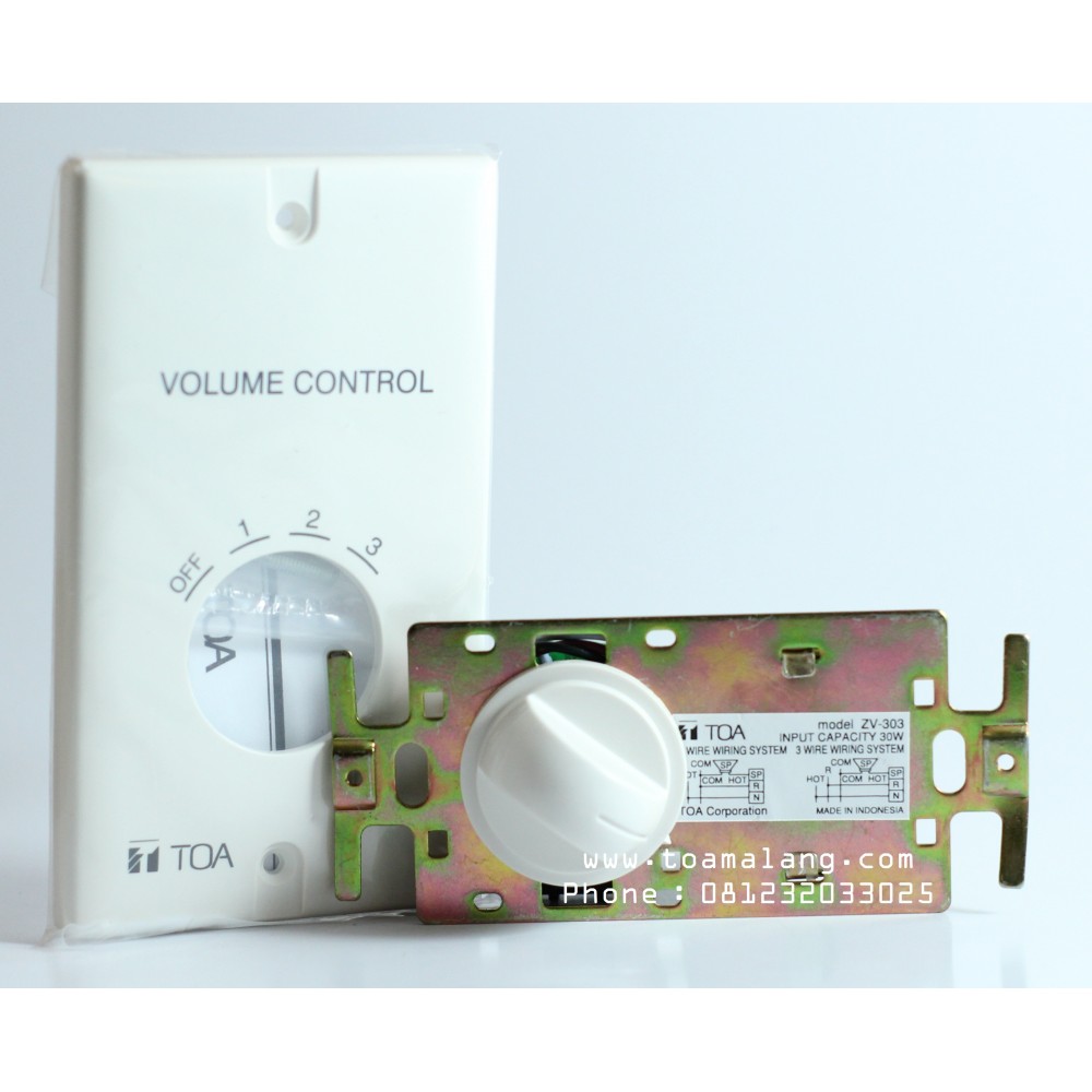 Attenuator Zv 303 Volume Control Toa Shopee Indonesia