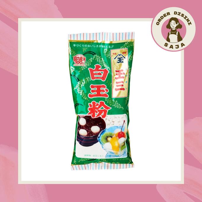 

SALE SHIRATAMAKO FLOUR KIREI / TEPUNG SHIRATAMA KO JEPANG