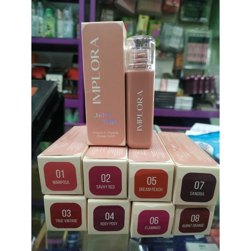 ❤ MEMEY ❤ IMPLORA Jelly Tint | Lip Tint