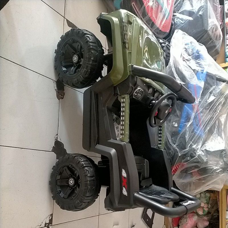 MOBIL AKI MAINAN ANAK JEEP WRANGLER RUBICON PMB OFF-ROAD 8288/YUKITA 2699 REMOTE CONTROL BLUETOOTH ~MAINAN MOBIL AKI ANAK~MOBIL AKI ANAK
