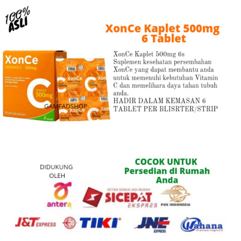XonCe Kaplet 500mg 6s