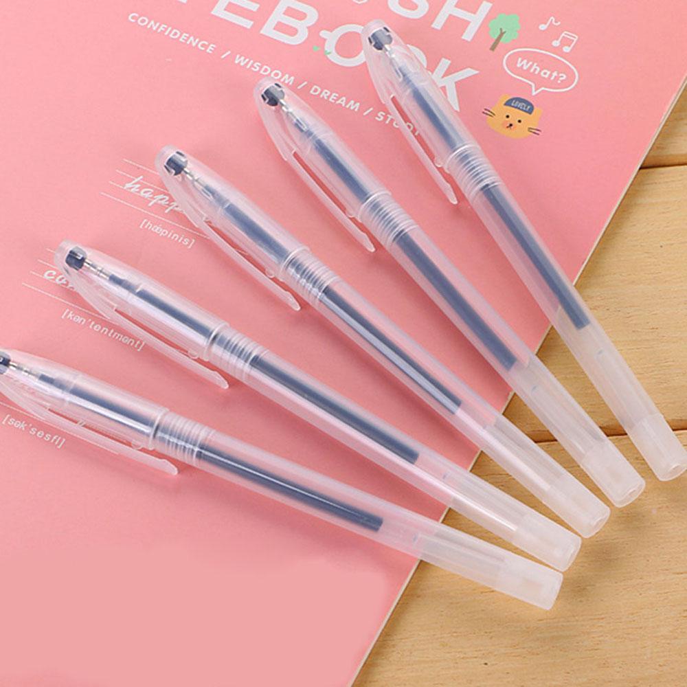 Suyo 10PCs / Set Pulpen Gel Simple Untuk Stationery