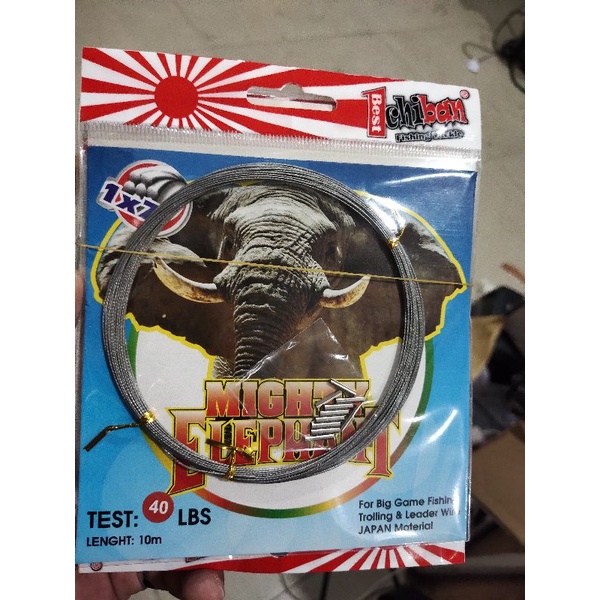 Neklin pancing pro hunter ichiban 1x7 elephant japan 30lbs 40lbs 50lbs 60lbs