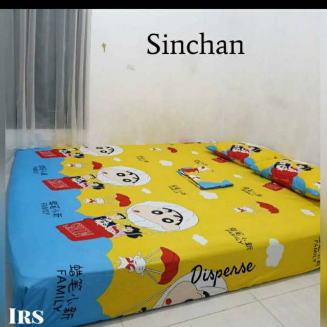 Sprei sinchan homemade