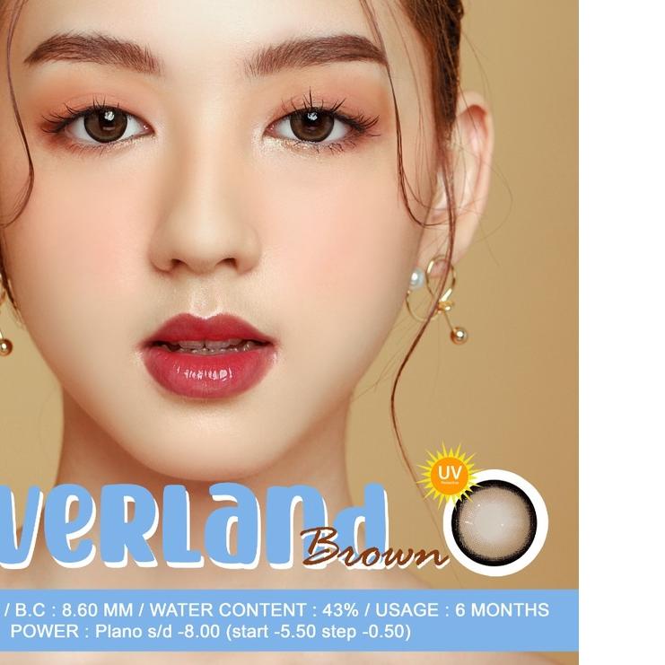 ✬ SISSE LENS Softlens NEVERLAND BROWN Normal s/d minus -500 ♘