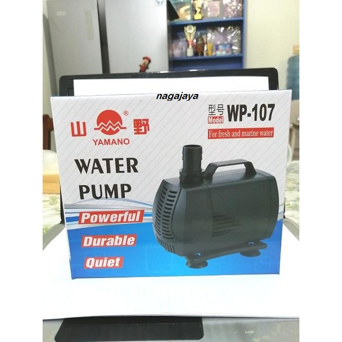 Yamano wp 107 mesin pompa celup aquarium pompa air kolam pompa hidroponik naik 5 meter