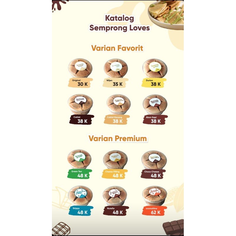 Love Semprong Varian Premium