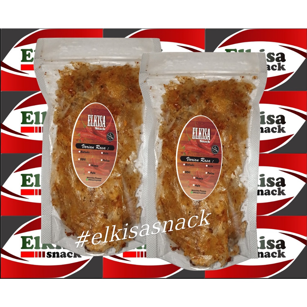 

[ELKISA SNACK] KRIPCA/KERIPIK KACA/KERIPIK BENING/PEDAS EKSTRA/SNACK PEDAS/ CEMILAN ENAK/MAKAN RINGAN/SNACK MURAH 65 gram