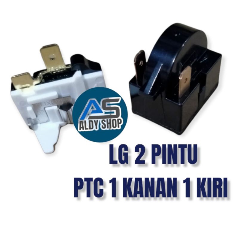 overload kulkas LG 2 pintu / PTC relay kulkas LG 2 pin
