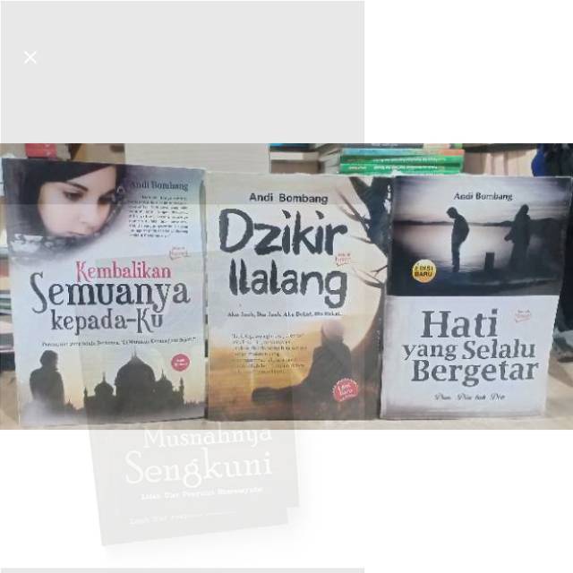 Buku Paket Dzikir Ilalang, Kembalikan Semuanya Kepadaku, Hati Yang Selalu Bergetar