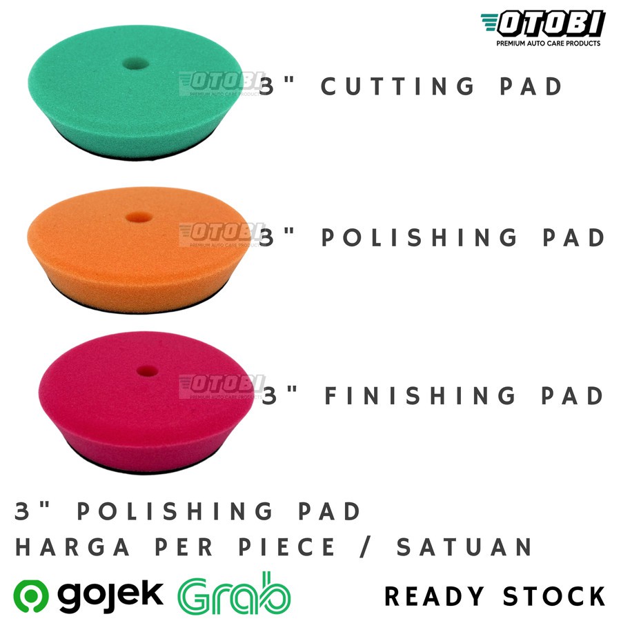 3&quot; inch Cutting Polishing Finishing Pad Busa Poles Sponge Spon Salon