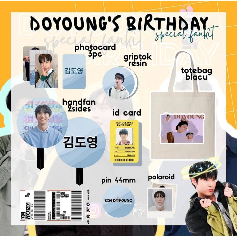 NCT 127 DOYOUNG BIRTHDAY FANKIT