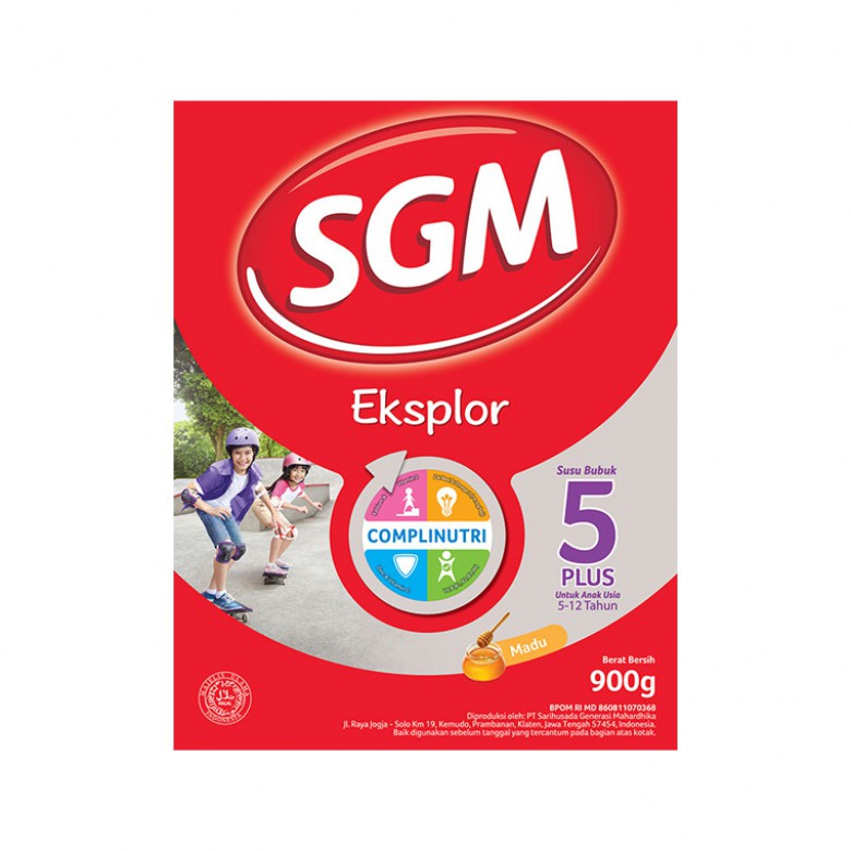 Sgm Eksplor 5 Plus 900 Gram (2 Pilihan Rasa)