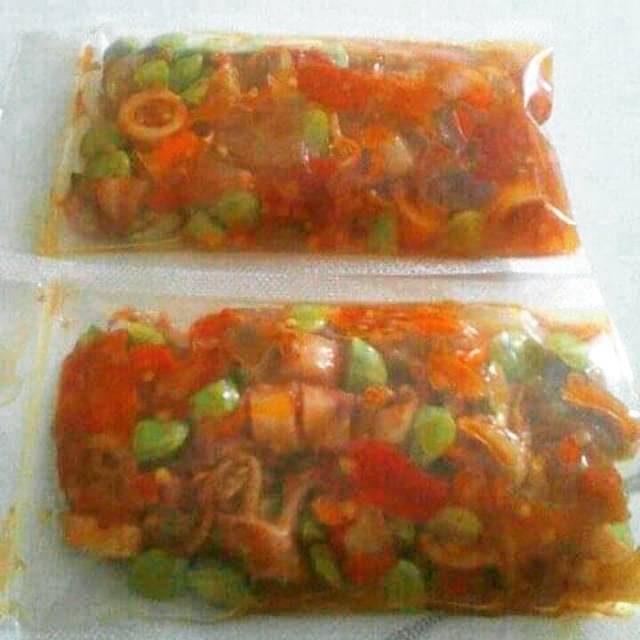 

sambal cumi pete