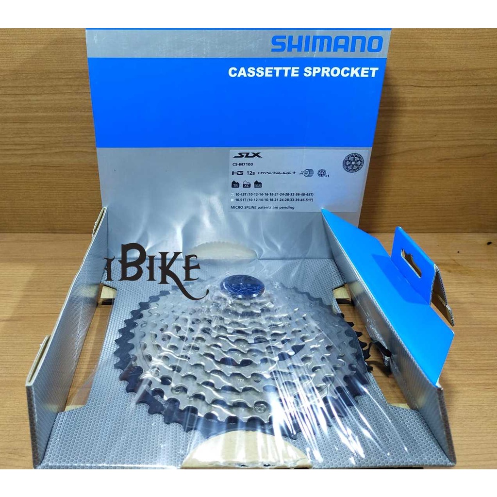 Sprocket Shimano SLX M7100 12 Speed 10-45T