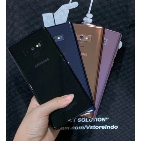 Samsung Note 9 6/128 GB Ex Resmi Sein Indonesia Second Bekas Seken Ori