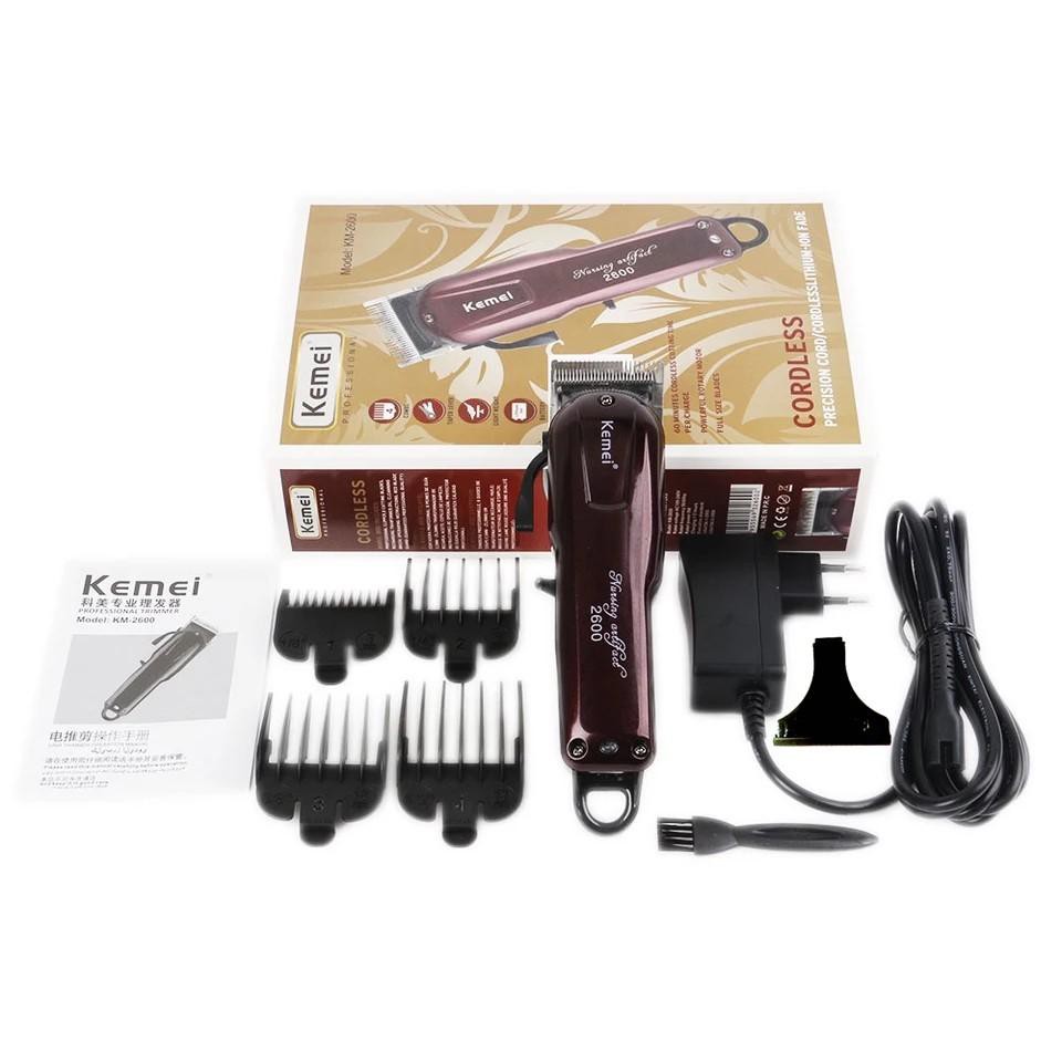 Hair Clipper Alat Cukur Kemei 2600 Magic Clip Mesin Cukur Rambut Cordless