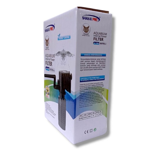 Pompa Aquarium Internal Filter SAKKAI PRO AA 1100L