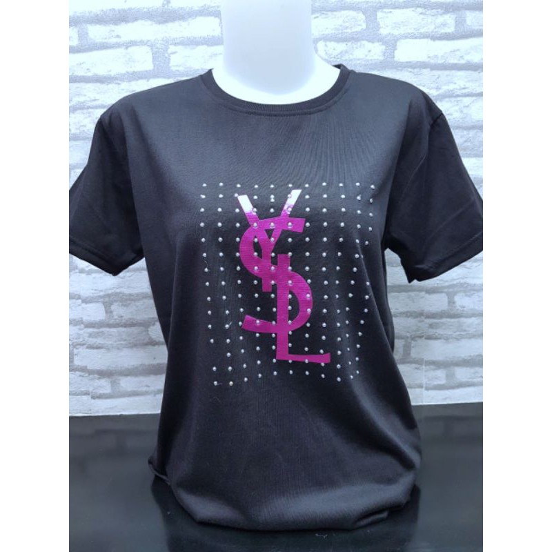 Kaos Wanita Cotton/Atasan Wanita-YSL*