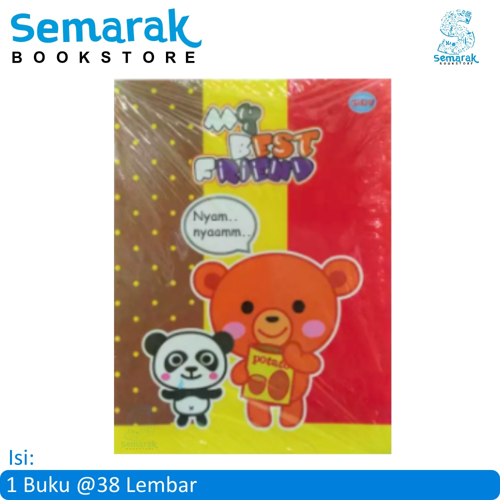 

SiDu Sinar Dunia Sidu Buku Tulis Sekolah Isi 38 [1 Buku]