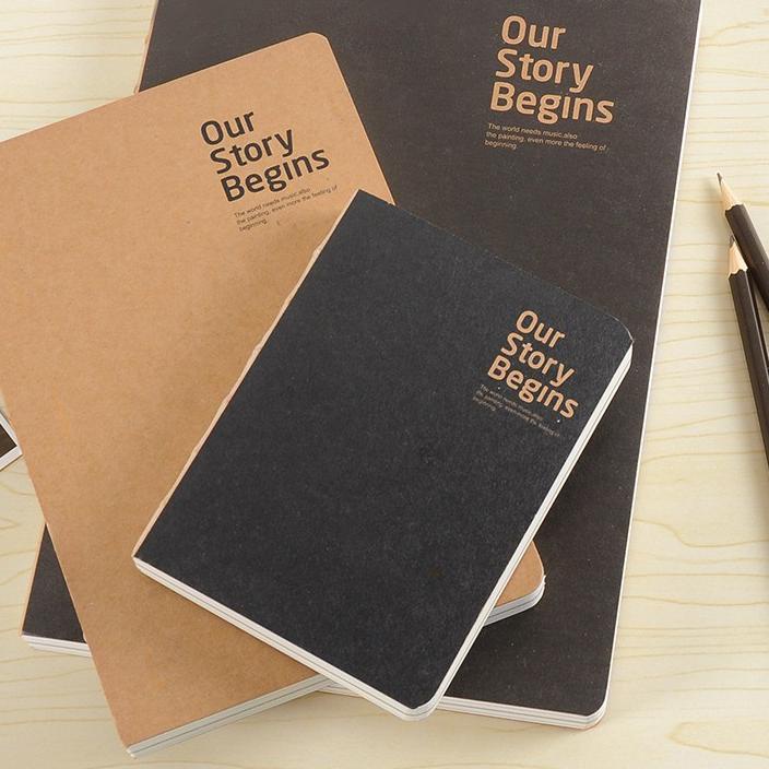 

BISA COD ✔️Our Story Begins Sketchbook A6 /A5|KD8