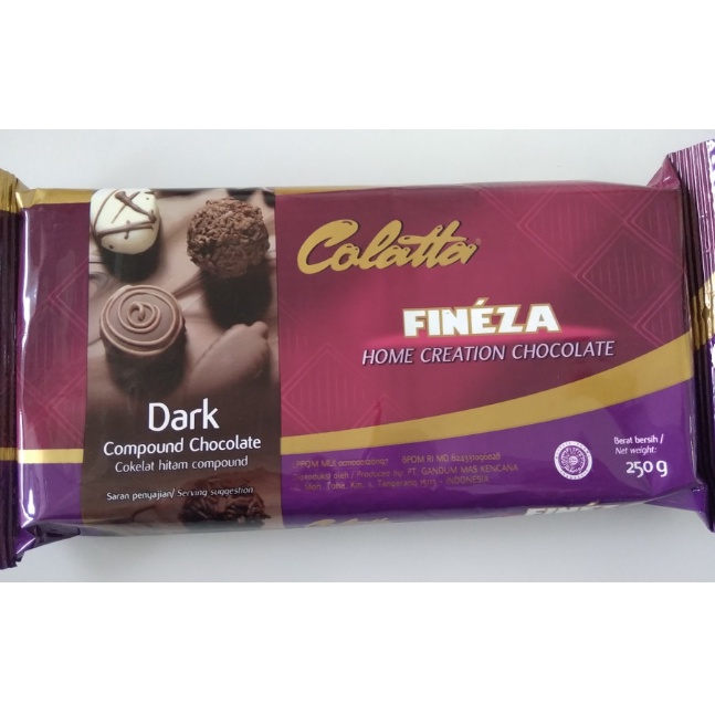 

COLATTA FINEZA DARK COMPOUND 250 GR