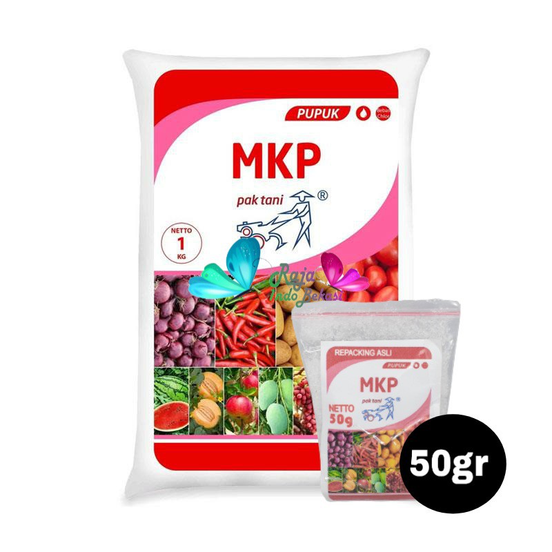 Repacking Mkp Pak Tani 100 Gram 50 Gram - Super Pupuk Mkp 50GRAM Pupuk Tanaman Buah Dan Bunga
