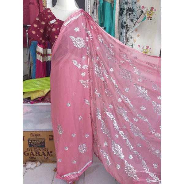 SAREE LILIT/SAREE Peach PINK/SAREE PAYEET