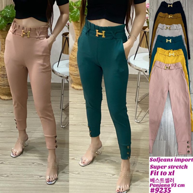 Celana Wanita sift jeans Strecth Impor 9235