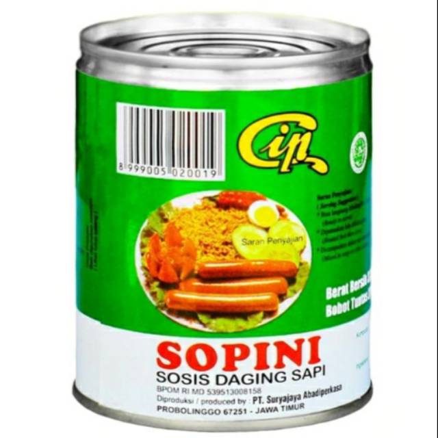 Sopini sosis kaleng