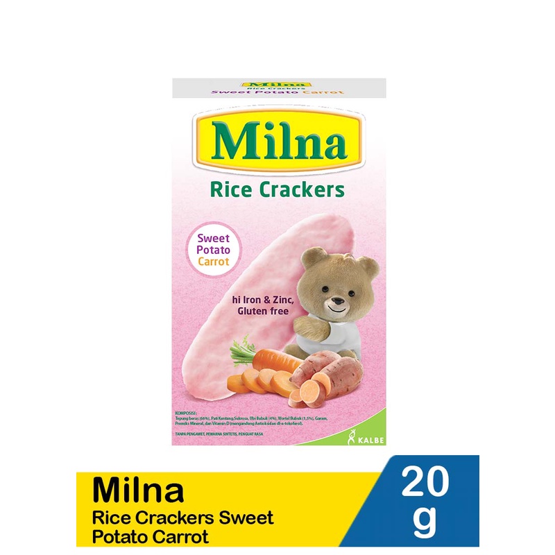 Milna Rice Crackers 5x4gr