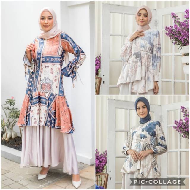 Melati Blouse & Lalita Tunik Wearing Klamby