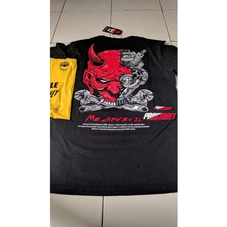 PROSTREET CLOTH KAOS DEVIL MACHINE DEVIL INSIDE SIZE L NEW OLD STOCK NOT KOHAKU SUKAJAN