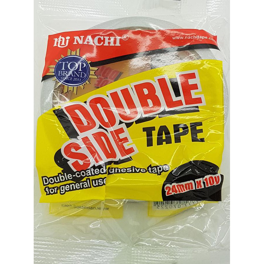 

Double Tape Nachi 1 Inch ( 24mm x 10 yard ) / selotip / lakban