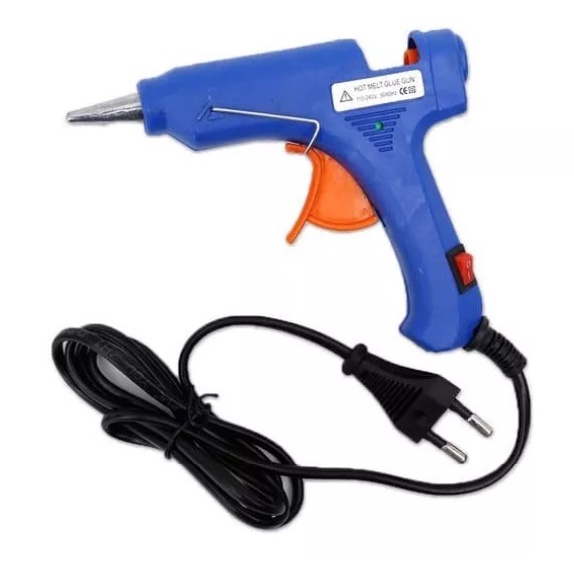 PISTOL LEM TEMBAK ON OFF SEERBAGUNA / MESIN LEM KARTON KARDUS / HOT MELT GLUE GUN ON OFF