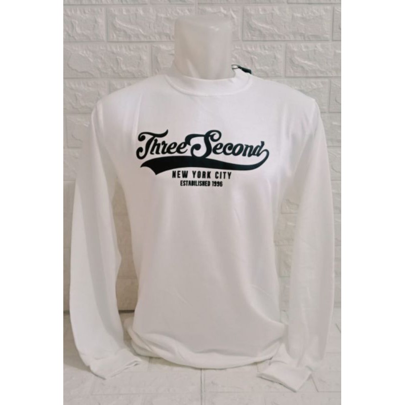 KAOS RAGLAN 3SECOND PANJANG KAOS 3SECOND WANITA KAOS 3SECOND CEWEK KAOS GRADE ORI KAOS 3SECOND