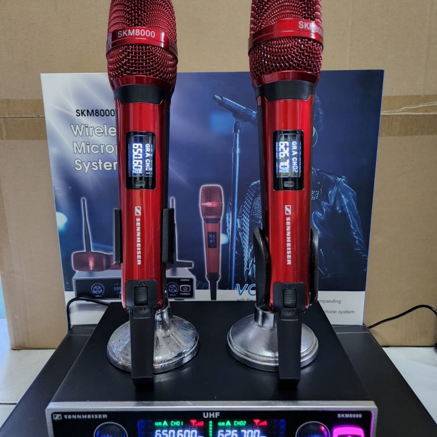 microphone mic mik werles wireless seenheiser skm8000 skm 8000