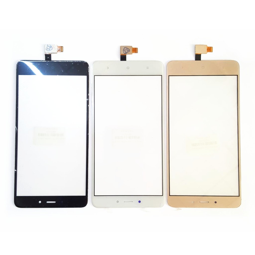 TOUCHSCREEN LAYAR SENTUH KACA DEPAN TS TC XIAOMI REDMI NOTE 4