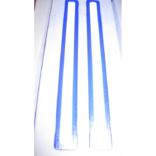 Led DRL Mobil Panjang 17cm 12W Warna Biru