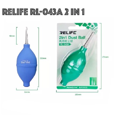 VACUM BALL Cleaner 2in1 BOLA POMPA DEBU RELIFE RL-043A 2 IN 1 REMOVER -BLOWER POMPA