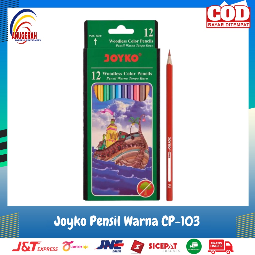 

JOYKO Pensil Warna CP-103 (PCS)