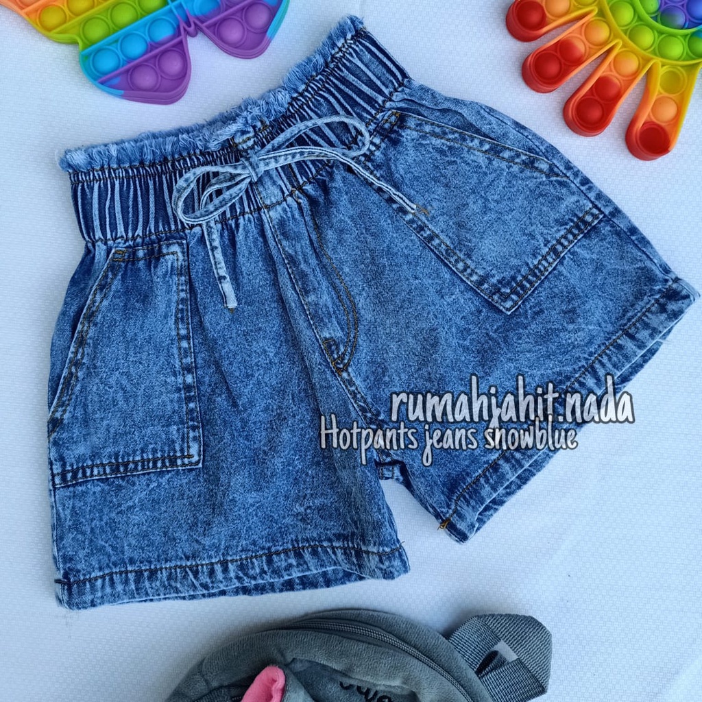 HOTPANTS JEANS ANAK SNOWBLUE