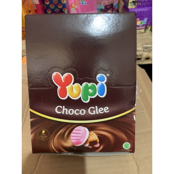 

YUPI CHOCO GLEE COKLAT 1 BOX ISI 24