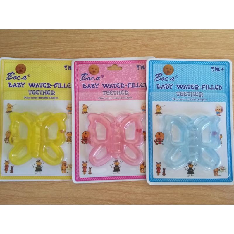 Mainan Gigitan Bayi Boca / Gigitan Bayi Air / Baby Water Filled Teether