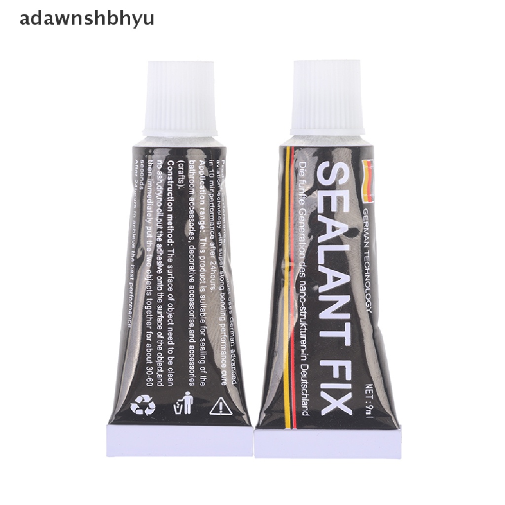 Adawnshbhyu 5PCS Lem Super Instan Ikatan Kuat Marmer Metal Glass Fix Sealant Sealers Rumah