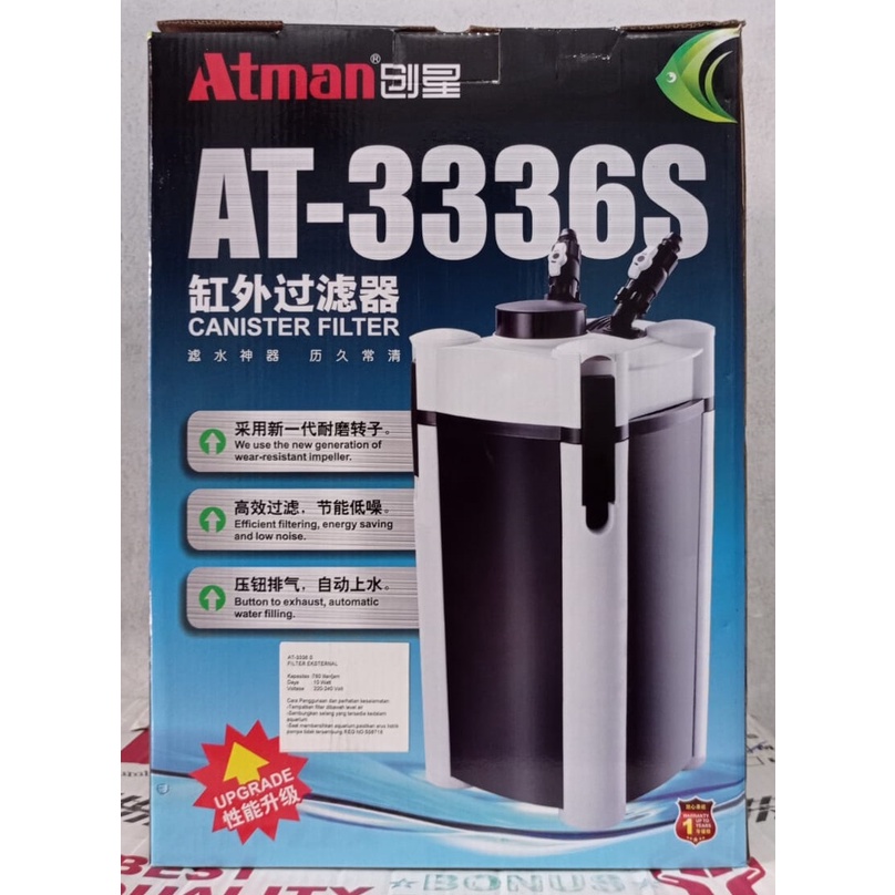 Atman AT-3336s canister filter AQUARIUM
