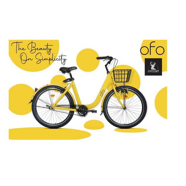Sepeda CTB 26 OFO Banana Yellow