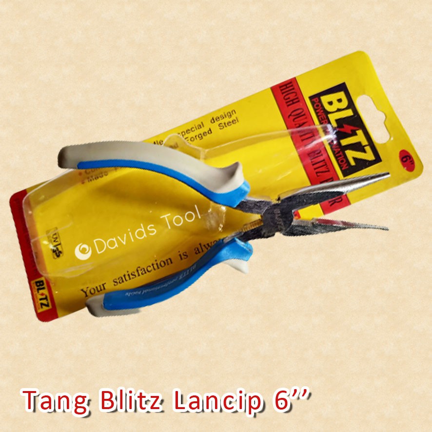 Tang Lancip Cucut Jepit Blitz 6 Inch